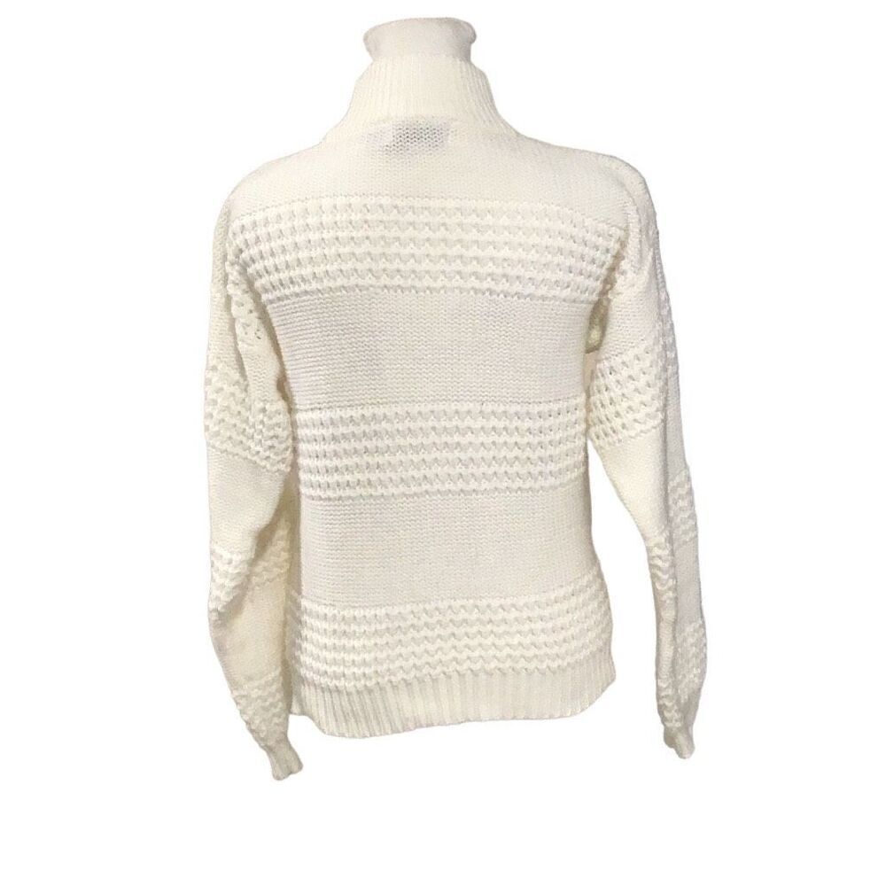 Sweater, The American Line by Stefano Womens Sweater, size small, white pullover - Picture 3 of 5